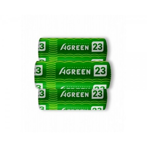 Агроволокно, біле, Agreen, щільність 23г/м.кв, ширина 3,2м, довжина 25м